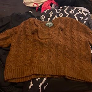 cropped sweater